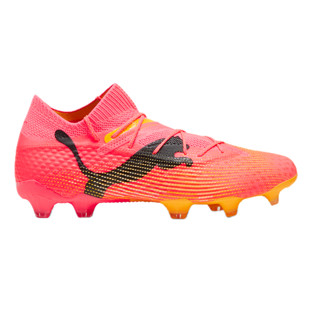 Future 7 Ultimate FG/AG - Sunset Glow/Black/Sun Stream - Puma - NUMBER 10