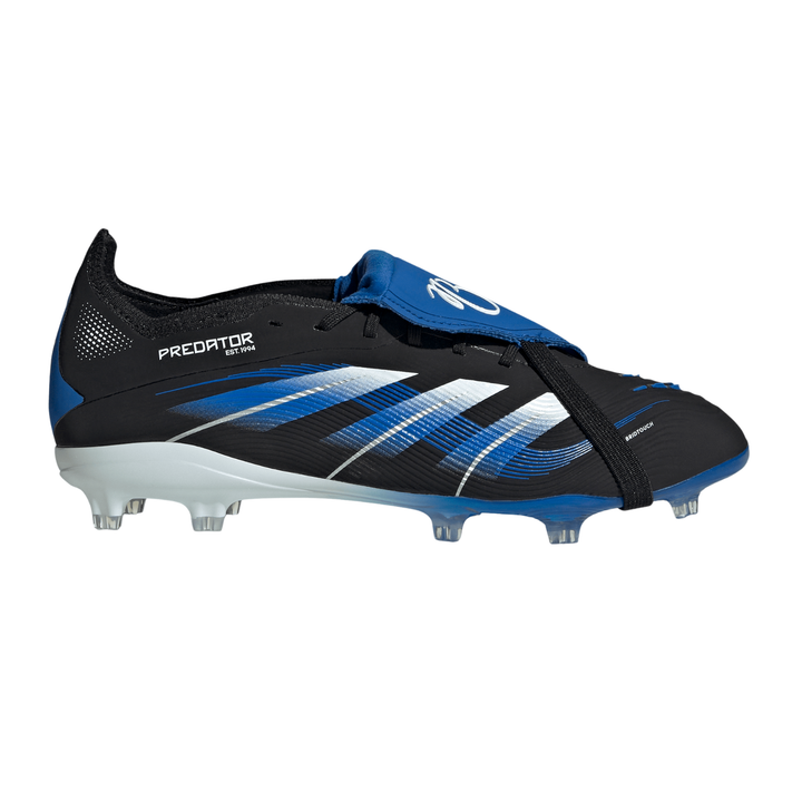 Kids JB Predator Elite FT FG - Core Black/White/Blue