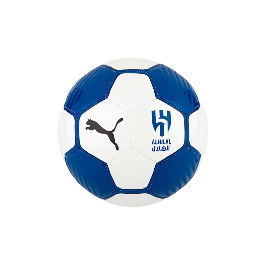 Al Hilal Mini Ball - White/Blue Intense by Puma at NUMBER 10 - Buy Now!