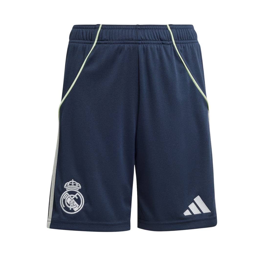 Real Madrid Youth Away Short 25/26 by adidas at NUMBER 10 - Buy Now!