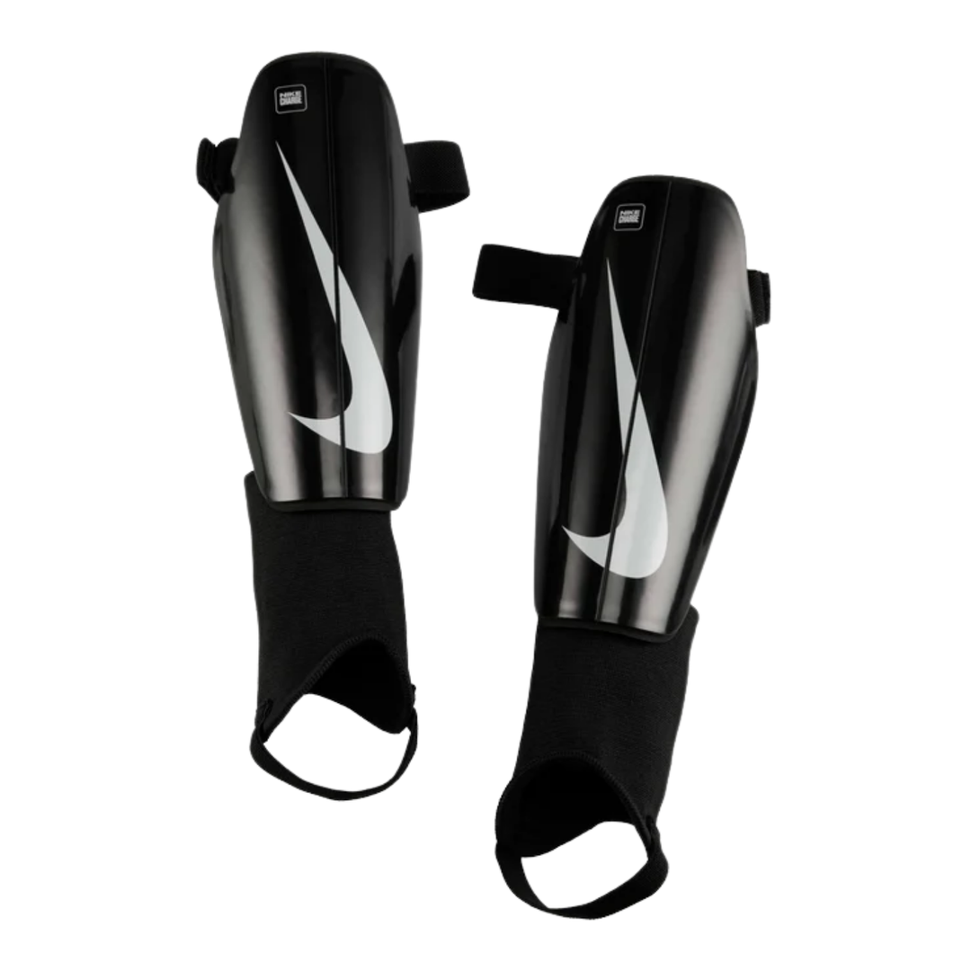 Nike Charge Guards - Black/Black/White