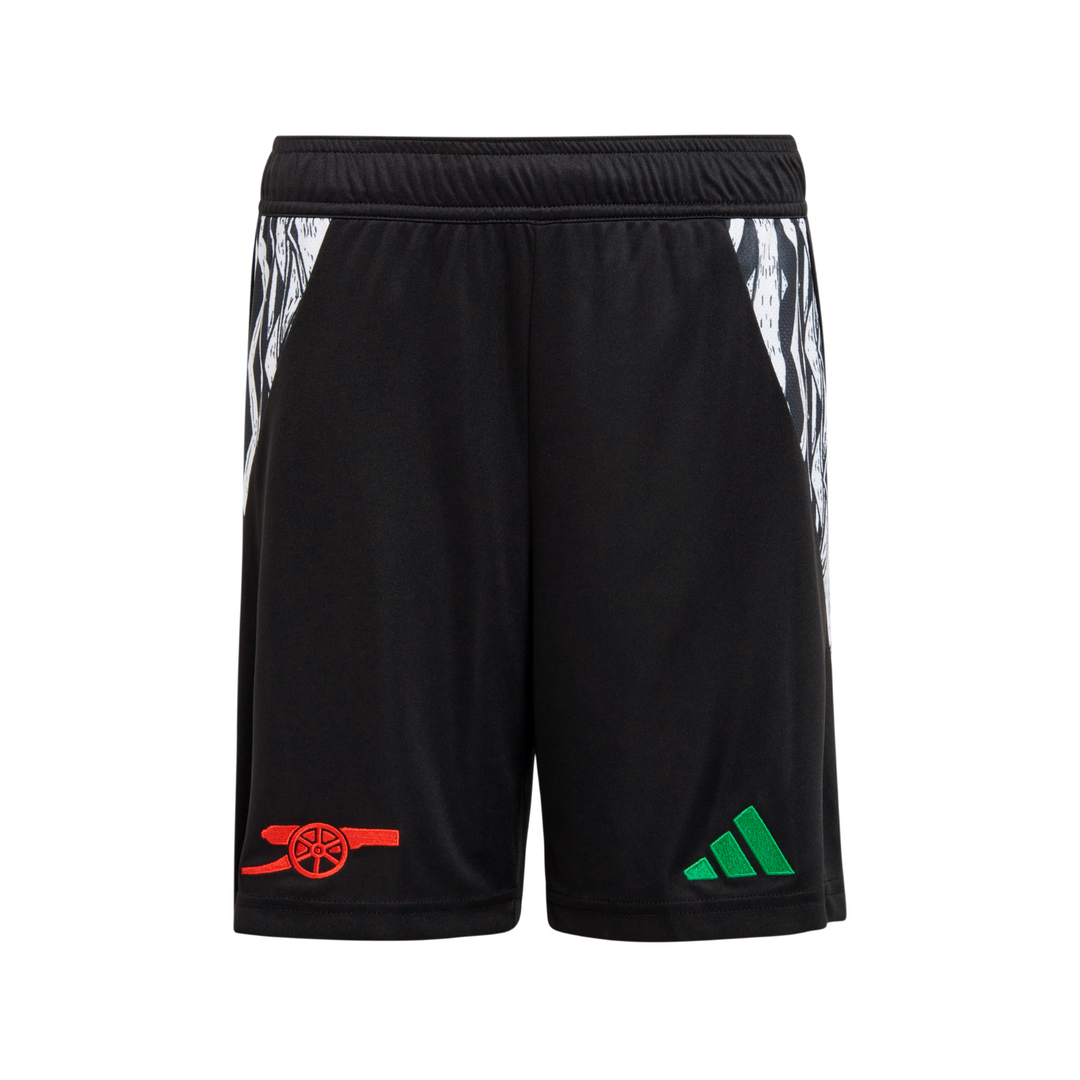 Arsenal Youth Away Shorts 24/25 by adidas at NUMBER 10 - Buy Now!
