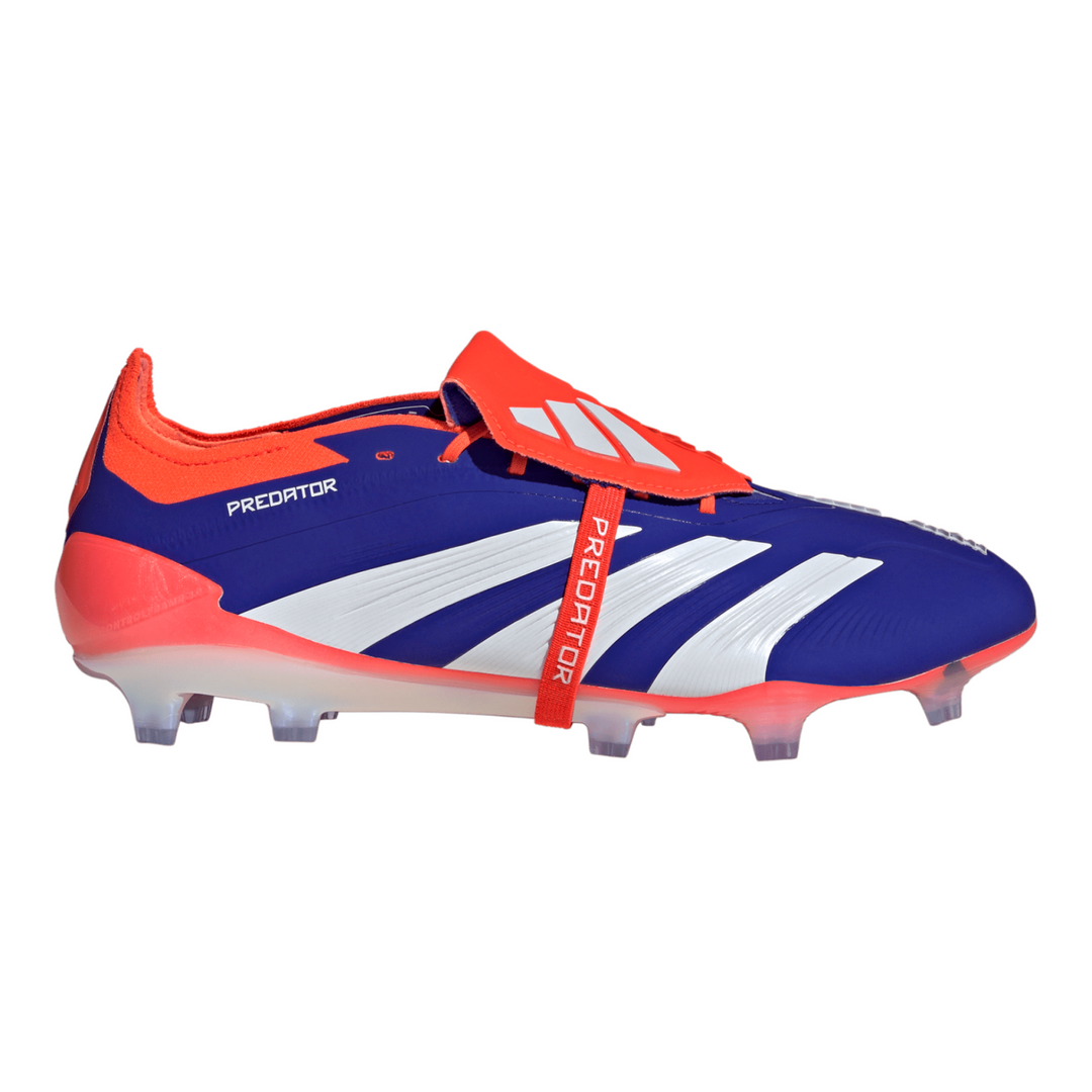 Predator Elite FT FG - Lucid Blue/White/Solar Red - adidas - NUMBER 10
