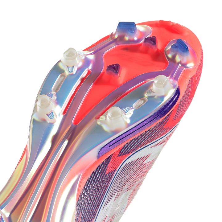 F50+ FG - White/Solar Red/Lucid Blue - adidas - NUMBER 10