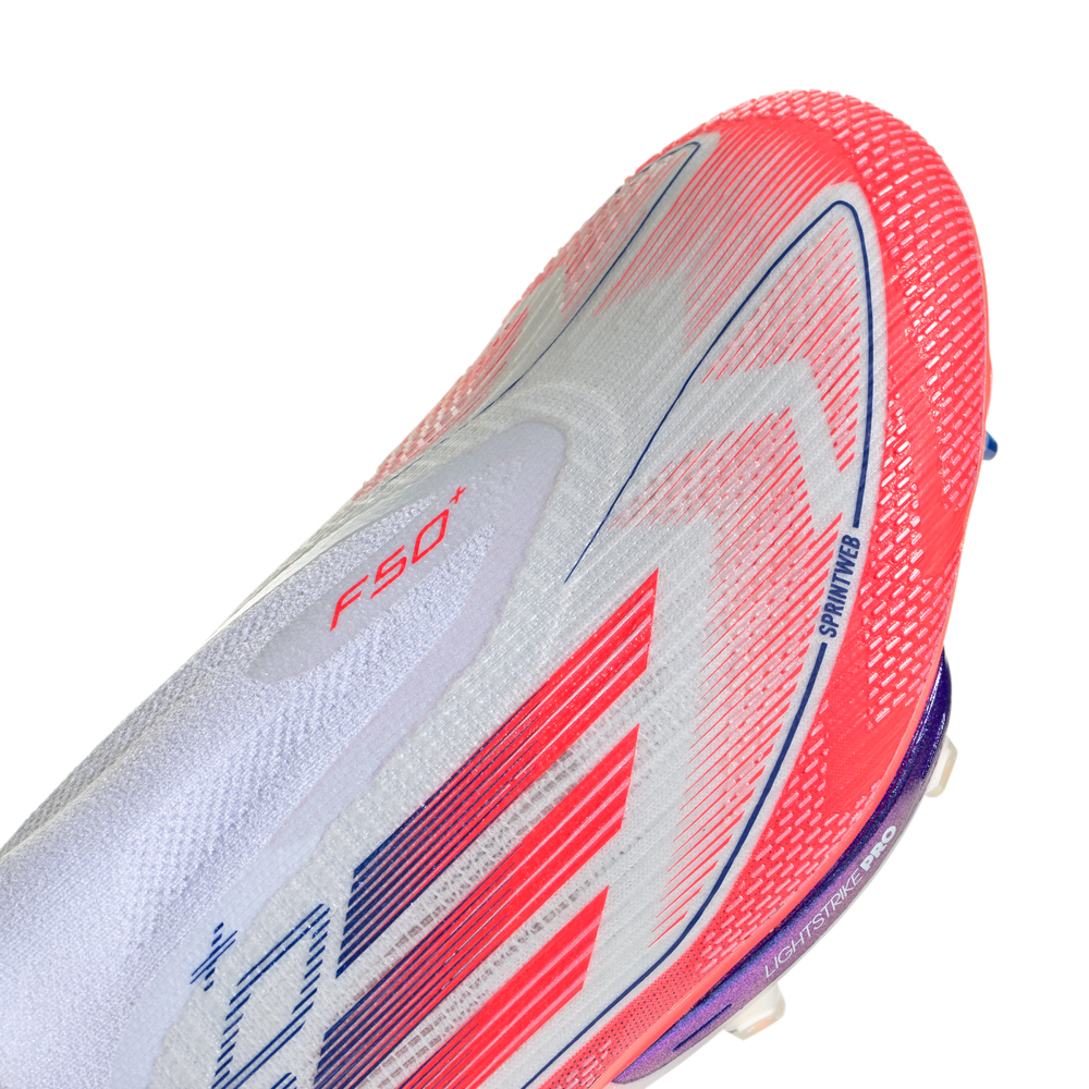 F50+ FG - White/Solar Red/Lucid Blue - adidas - NUMBER 10