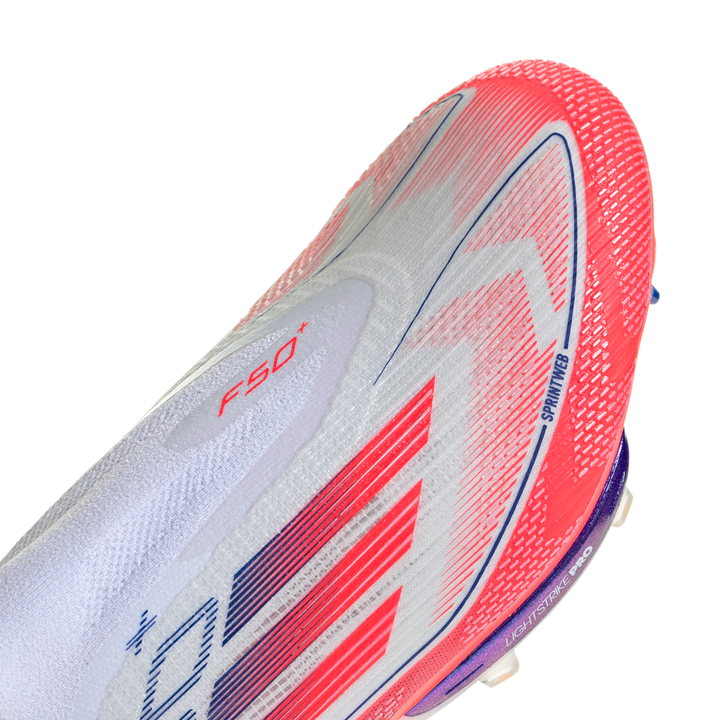 F50+ FG - White/Solar Red/Lucid Blue - adidas - NUMBER 10