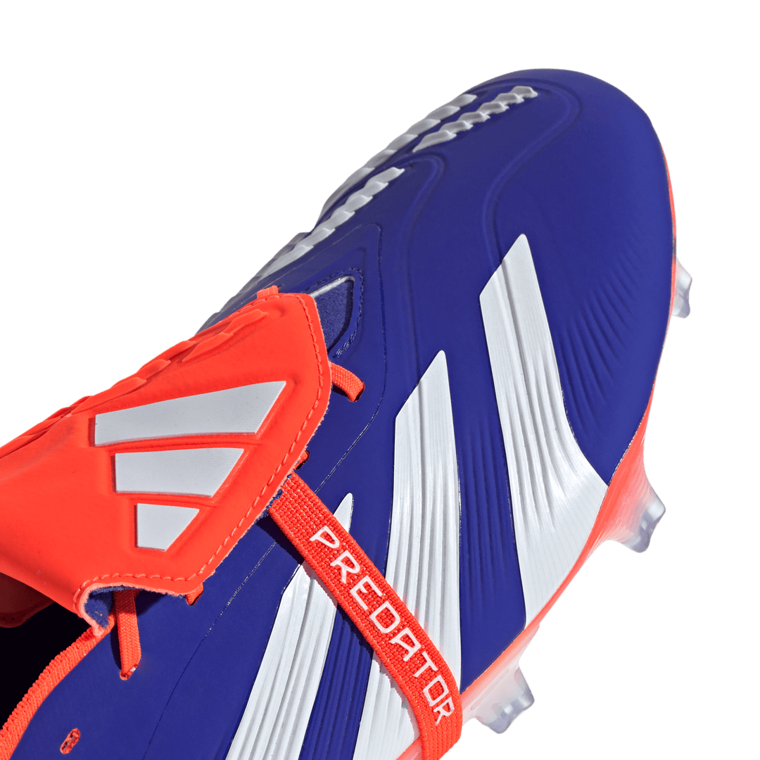 Predator Elite FT FG - Lucid Blue/White/Solar Red - adidas - NUMBER 10