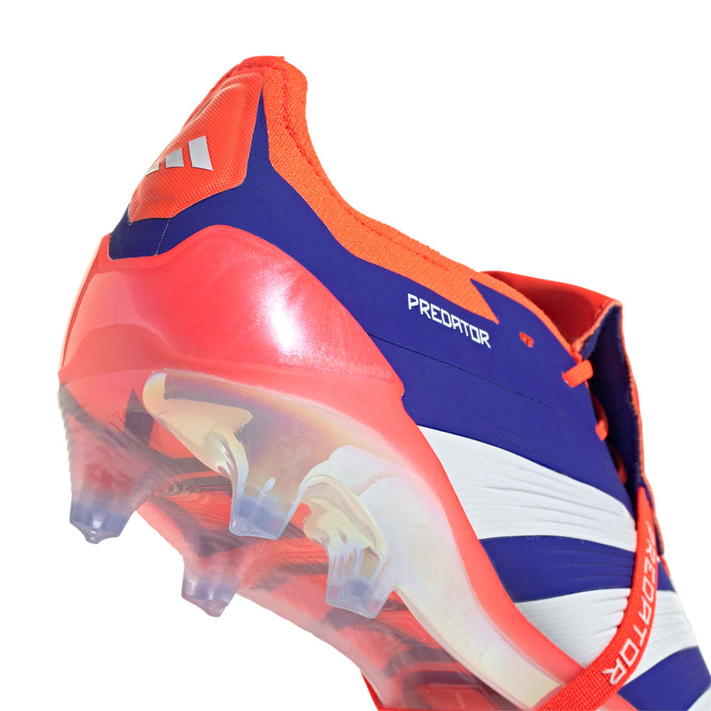 Predator Elite FT FG - Lucid Blue/White/Solar Red - adidas - NUMBER 10