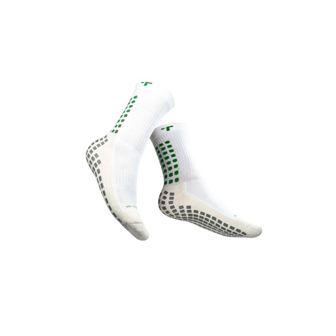 Mid-Calf Cushion 3.0 - White/Green by Trusox at NUMBER 10 - Buy Now!