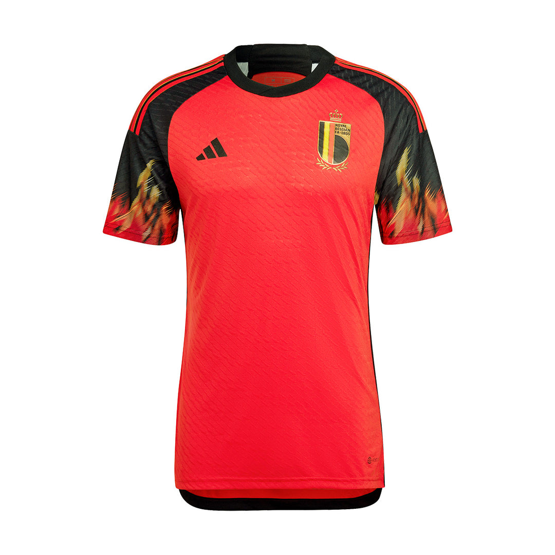 Belgium Authentic Home Shirt 22/23 - adidas - NUMBER 10