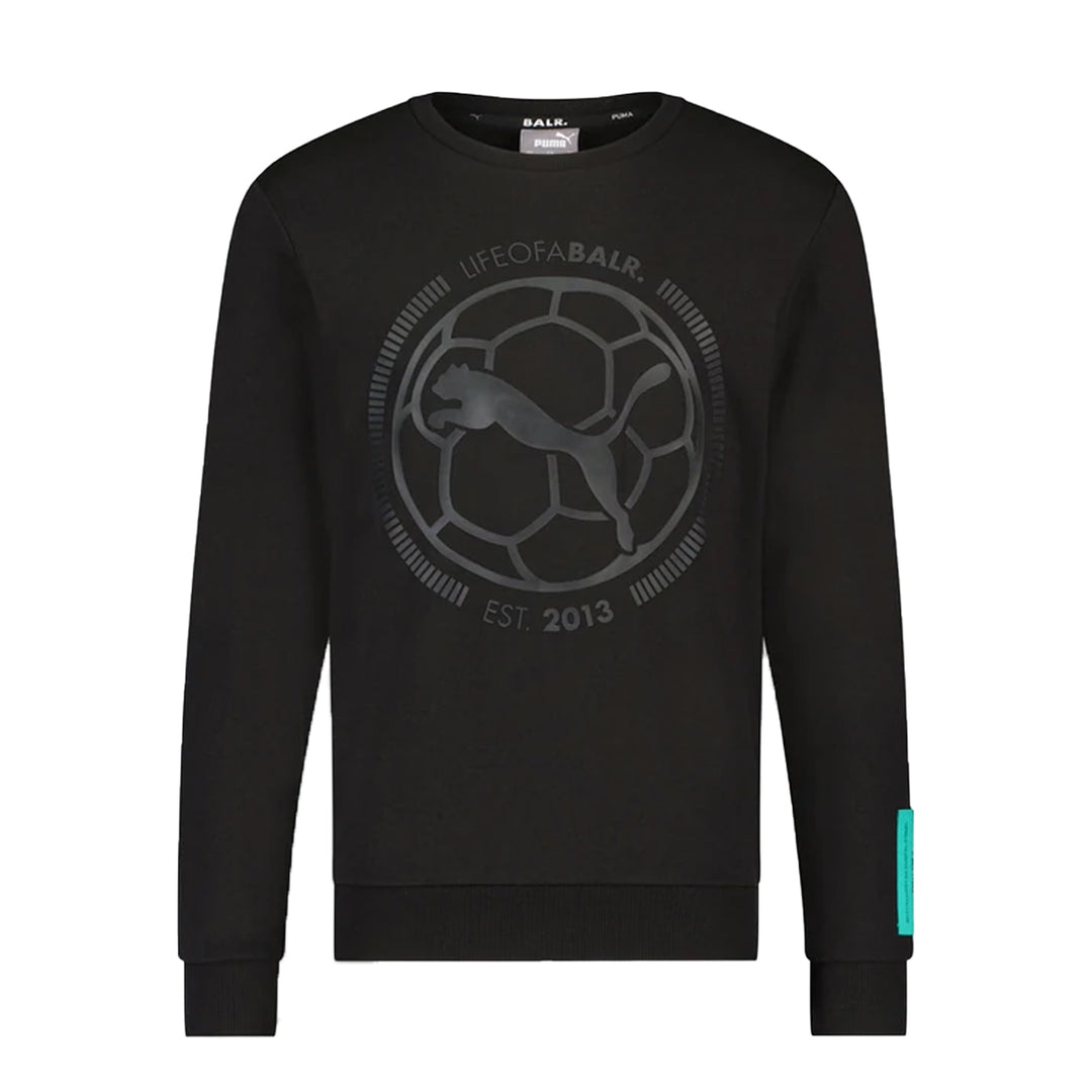 BALR. x PUMA Crewneck Jet Black - Balr - NUMBER 10
