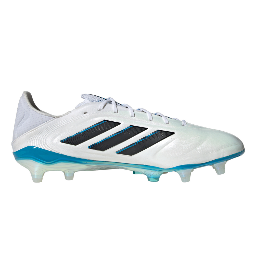 Copa 11Pure FG - Cloud White/Core Black/Solar Blue by adidas at NUMBER 10 - Buy Now!