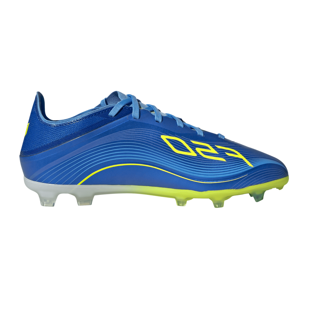 Kids Messi F50 Elite FG - Royal Blue/Solar Yellow/Semi Blue Burst