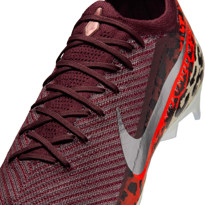 Zoom Vapor 16 Elite FG NU 3 - Burgundy Crush/University Red/Fossil/Metallic Silver by Nike at NUMBER 10 - Buy Now!