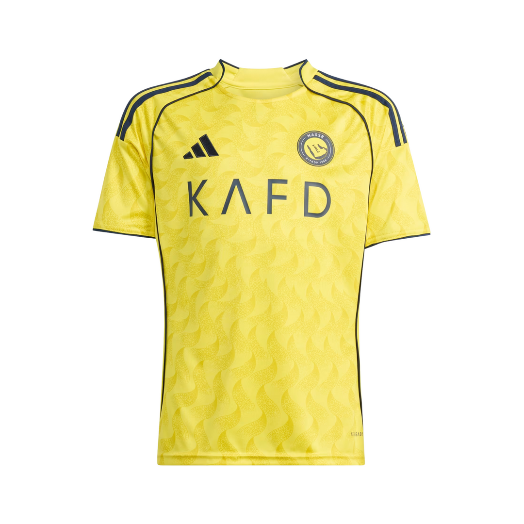 Al Nassr Youth Home Shirt 25/26 - Ronaldo by adidas at NUMBER 10 - Buy Now!