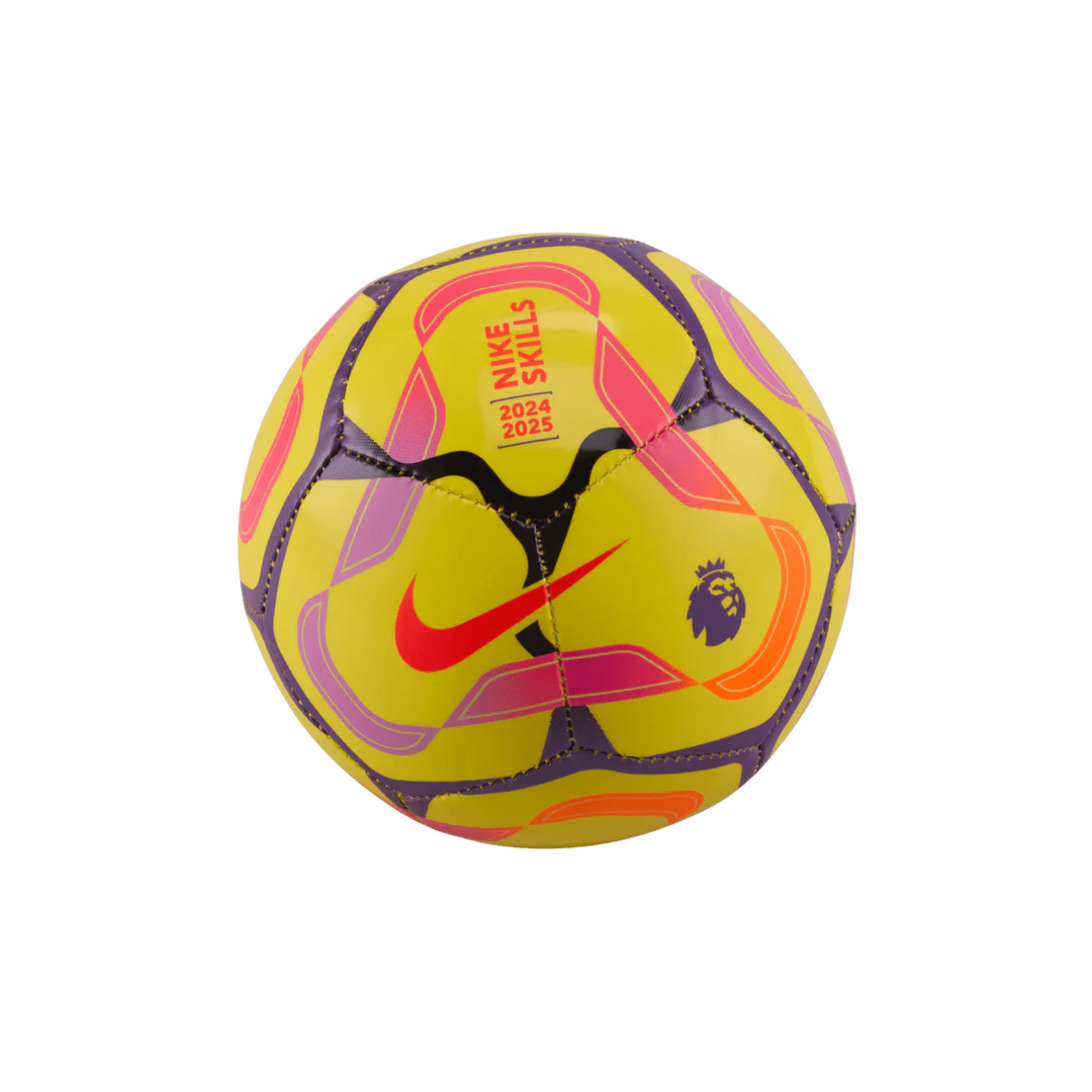 Premier League Mini Skills Ball 24/25 Yellow/Disco Purple/Fierce