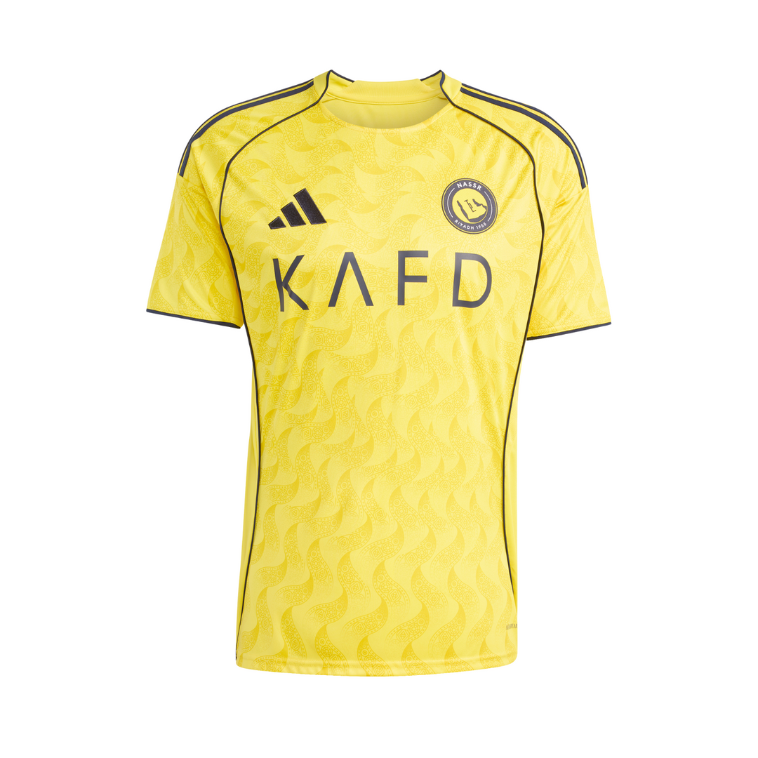 Al Nassr Stadium Home Shirt 25/26 by adidas at NUMBER 10 - Buy Now!