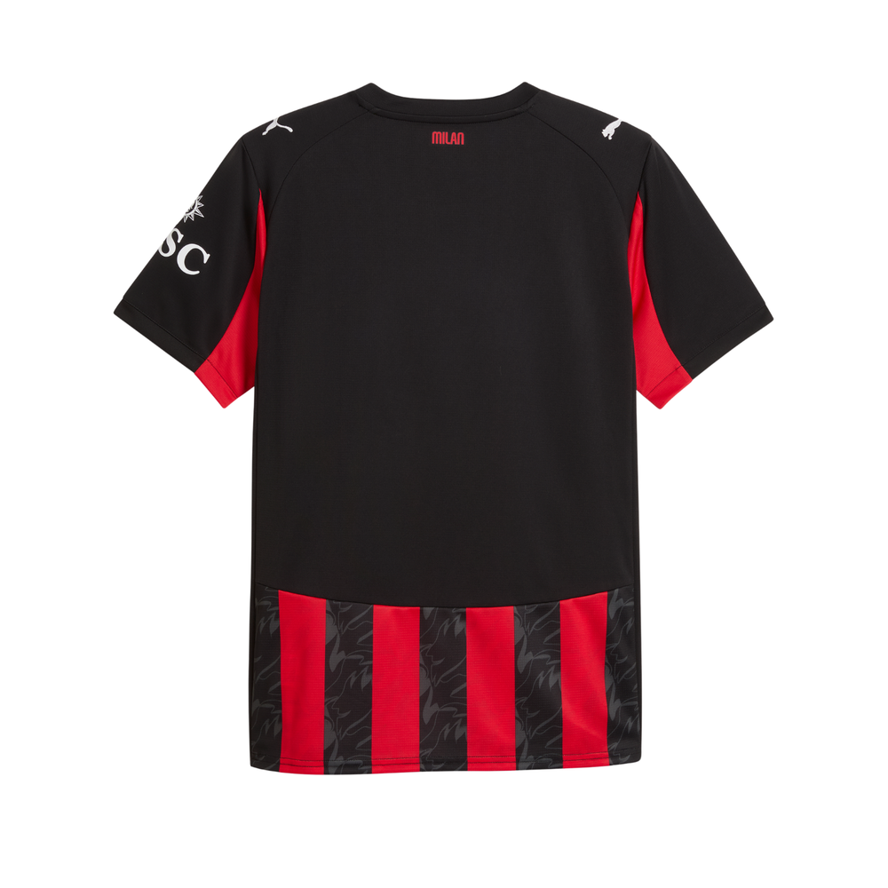 AC Milan Youth Home Shirt 25/26 by Puma at NUMBER 10 - Buy Now!