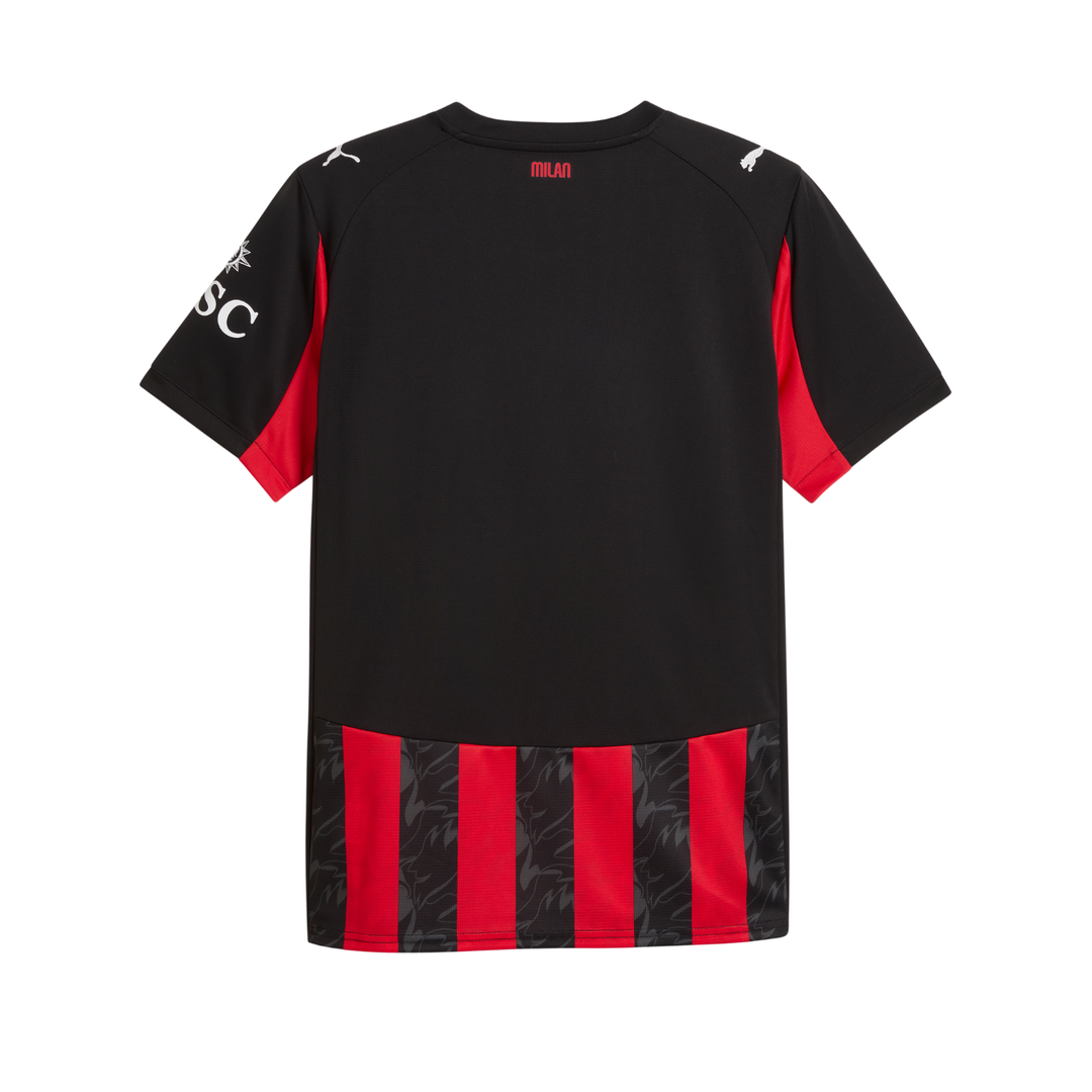 AC Milan Youth Home Shirt 25/26 by Puma at NUMBER 10 - Buy Now!