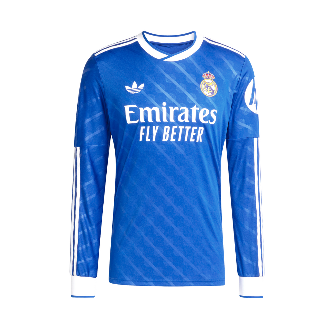 Real Madrid L/S Stadium Third Shirt 25/26 by adidas at NUMBER 10 - Buy Now!
