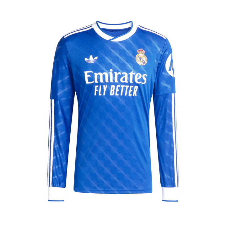 Real Madrid L/S Stadium Third Shirt 25/26 by adidas at NUMBER 10 - Buy Now!