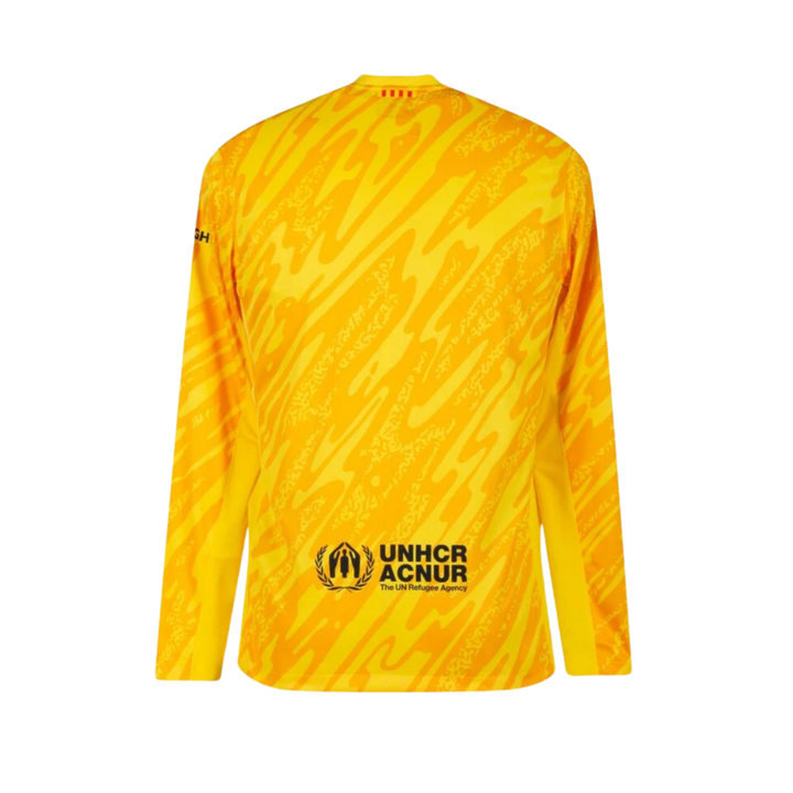 FC Barcelona Stadium Goalkeeper L/S Shirt 24/25 - Tour Yellow/Tour Yellow/University Gold