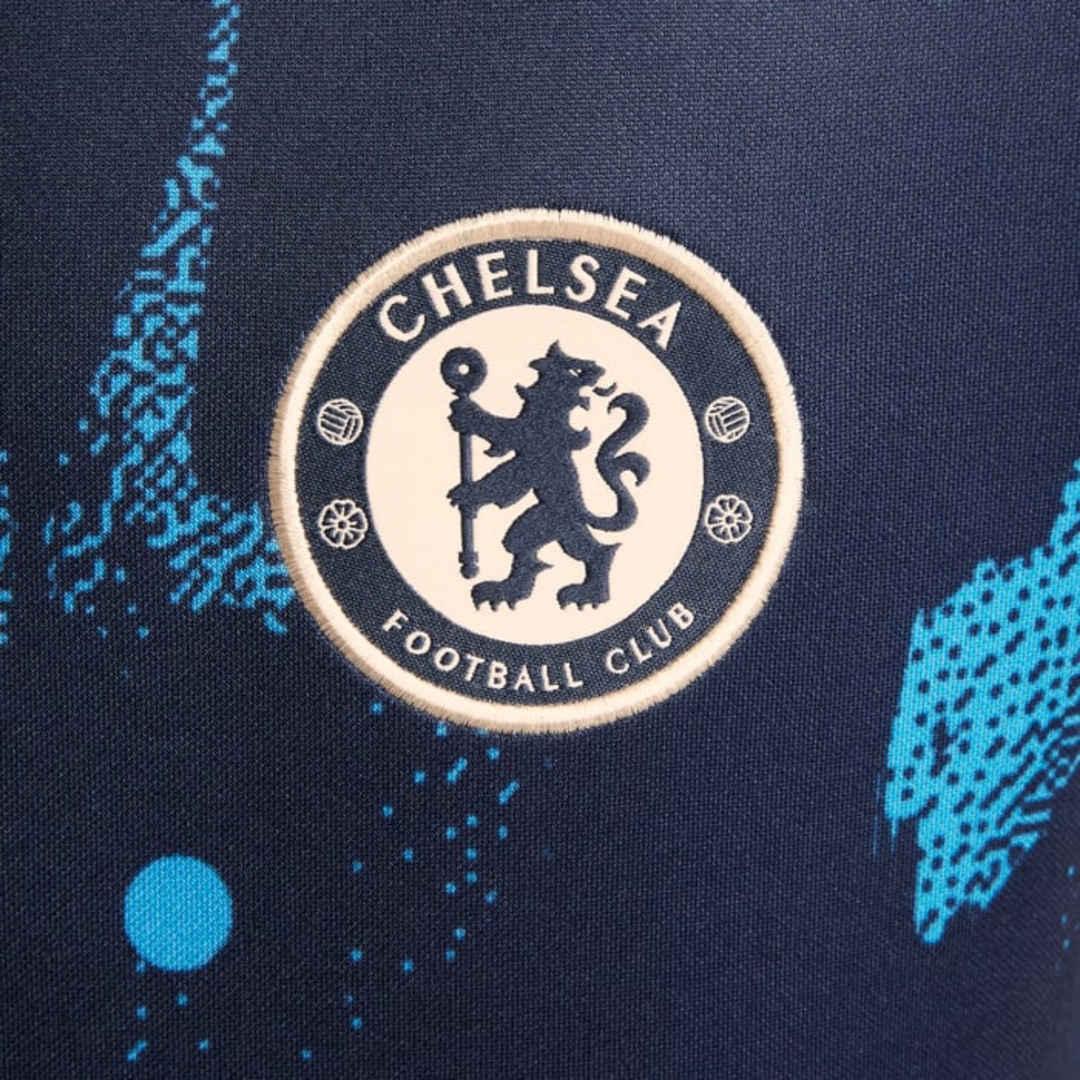 Chelsea Youth Pre-Match Shirt 24/25 - Obsidian/Guava Ice