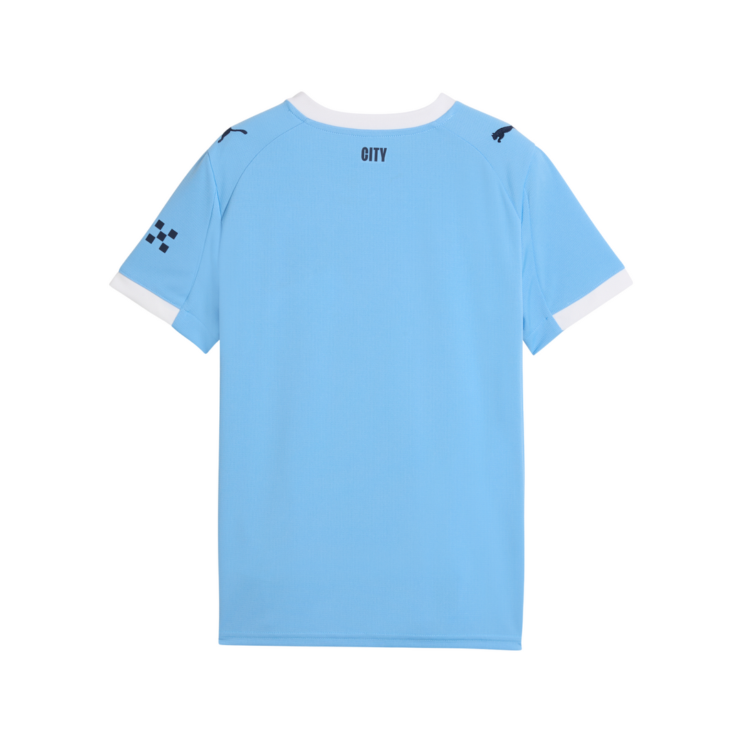 Manchester City Stadium Home Shirt 25/26 by Puma at NUMBER 10 - Buy Now!