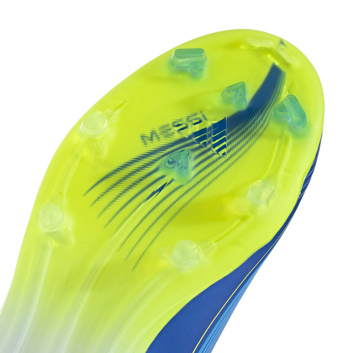 Kids Messi F50 Elite FG - Royal Blue/Solar Yellow/Semi Blue Burst