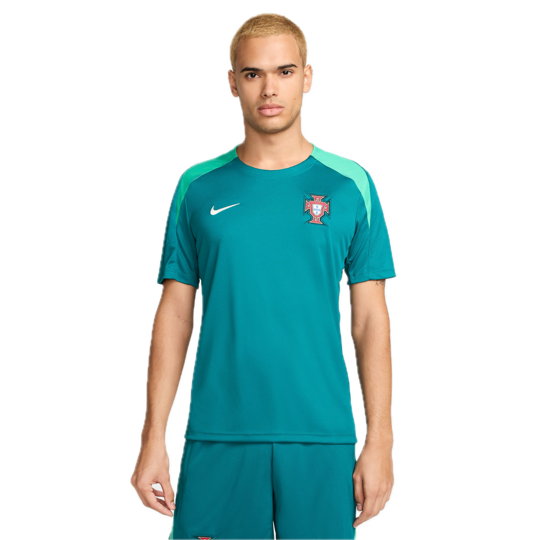 Portugal Strike Shirt 24/25 - Geode Teal/Kinetic Green/Sail - Nike - NUMBER 10