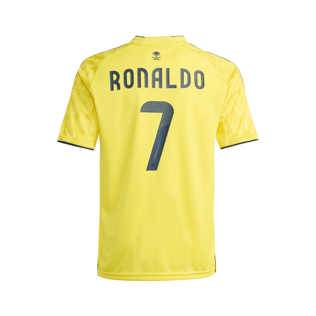 Al Nassr Youth Home Shirt 25/26 - Ronaldo by adidas at NUMBER 10 - Buy Now!