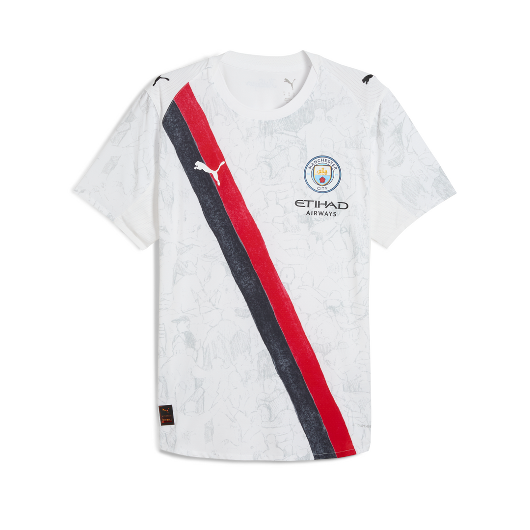 Manchester City X KidSuper Authentic Club World Cup Shirt 25/26 - White/Black by Puma at NUMBER 10 - Buy Now!