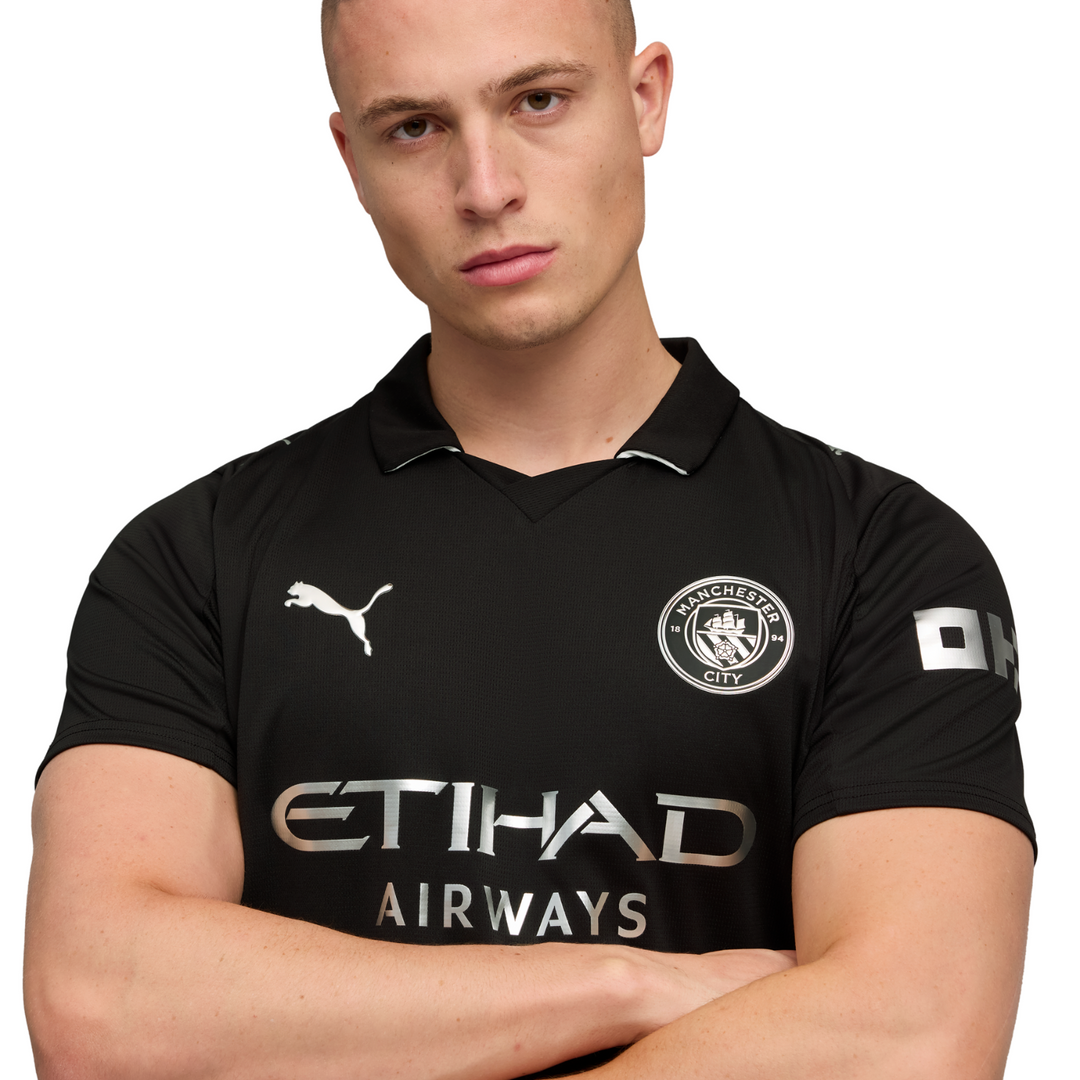 Manchester City Authentic Away Shirt 25/26 by Puma at NUMBER 10 - Buy Now!