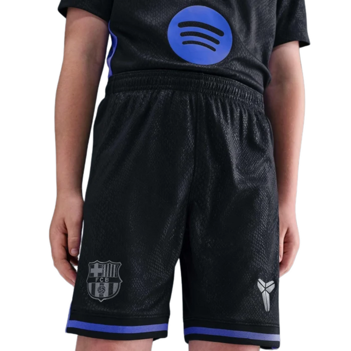 FC Barcelona Youth Away Shorts 25/26 by Nike at NUMBER 10 - Buy Now!