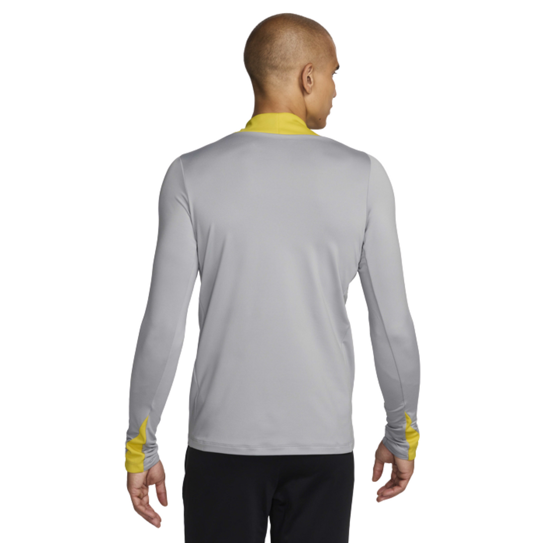 Liverpool Strike Third Drill Top 24/25 - Light Smoke Grey/Chrome Yellow/Global Red