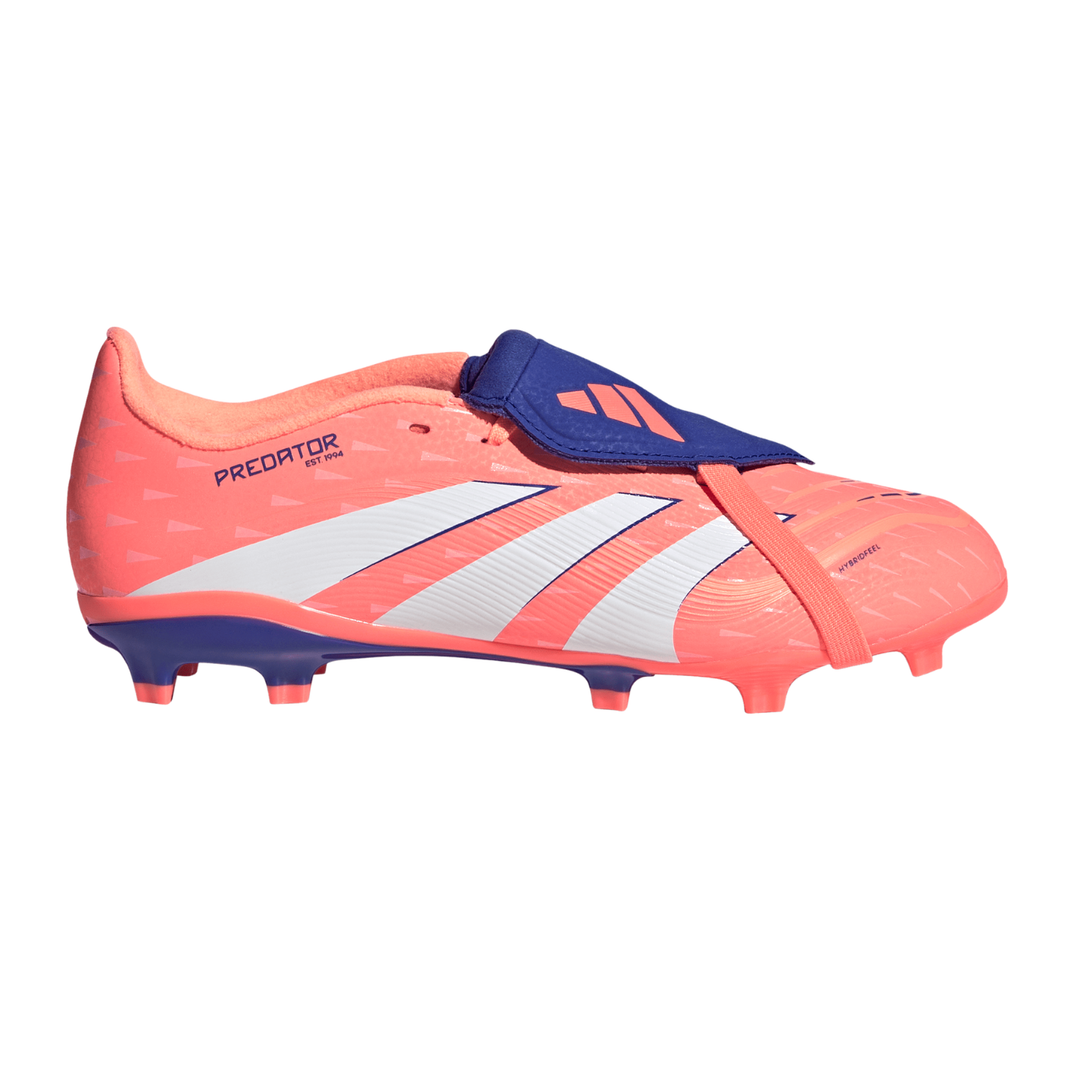 Kids Predator League FT FG/MG - Signal Coral/Cloud White/Beam Orange
