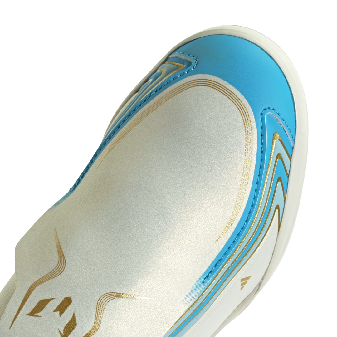 Kids F50 Messi League LL TF - Ivory / Semi Blue Burst / Icey Blue