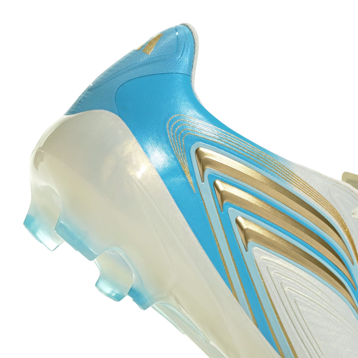 Kids F50 Messi Elite FG - Ivory / Semi Blue Burst / Icey Blue