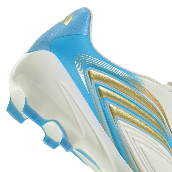 Kids F50 Messi League LL FG - Ivory / Semi Blue Burst / Icey Blue