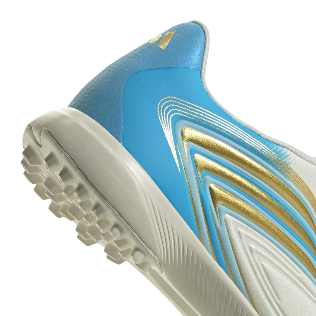 Kids F50 Messi League LL TF - Ivory / Semi Blue Burst / Icey Blue