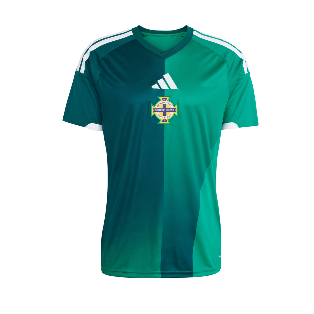 Northern Ireland Stadium Home Shirt 26 by adidas at NUMBER 10 - Buy Now!