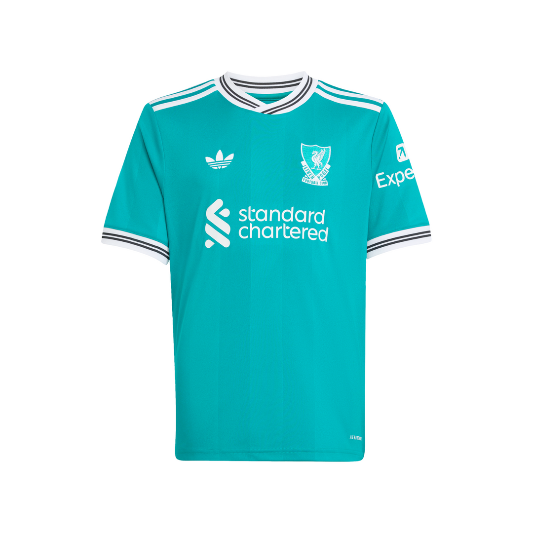 Liverpool Youth Third Shirt 25/26 by adidas at NUMBER 10 - Buy Now!