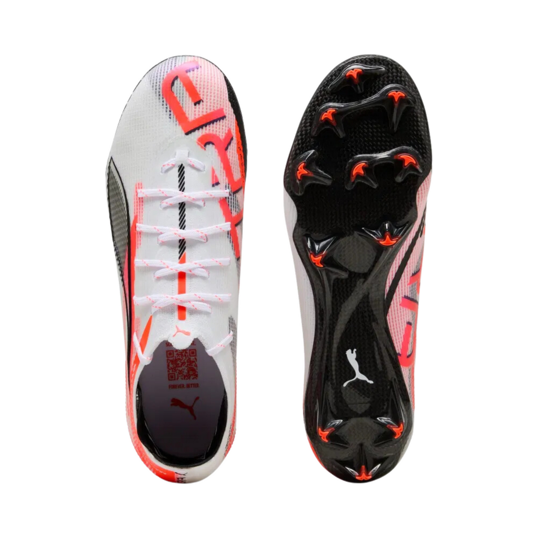 Wmns Ultra 5 Carbon FG - White/Black/Glowing Red