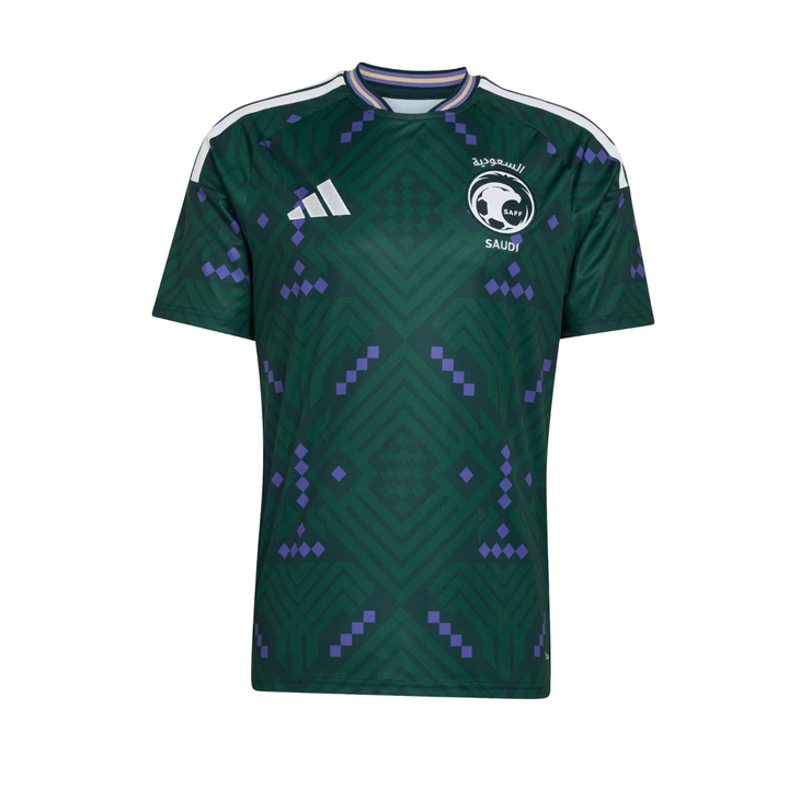 Saudi Arabia Stadium Home Shirt 26 by adidas at NUMBER 10 - Buy Now!