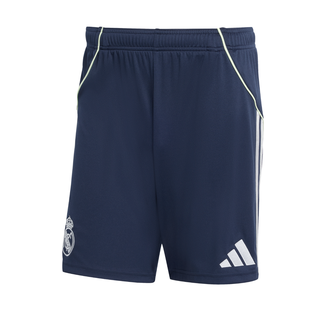 Real Madrid Away Shorts 25/26 by adidas at NUMBER 10 - Buy Now!