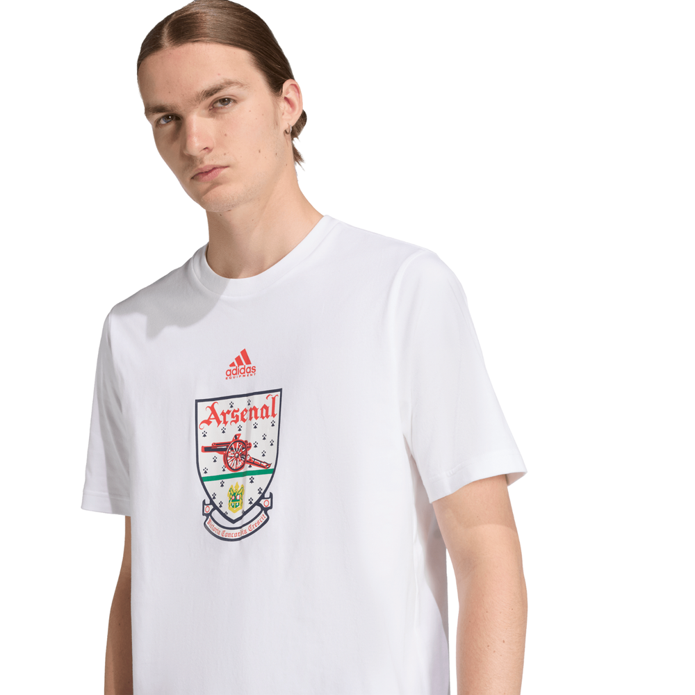 Arsenal 92/94 T-Shirt - White by adidas at NUMBER 10 - Buy Now!