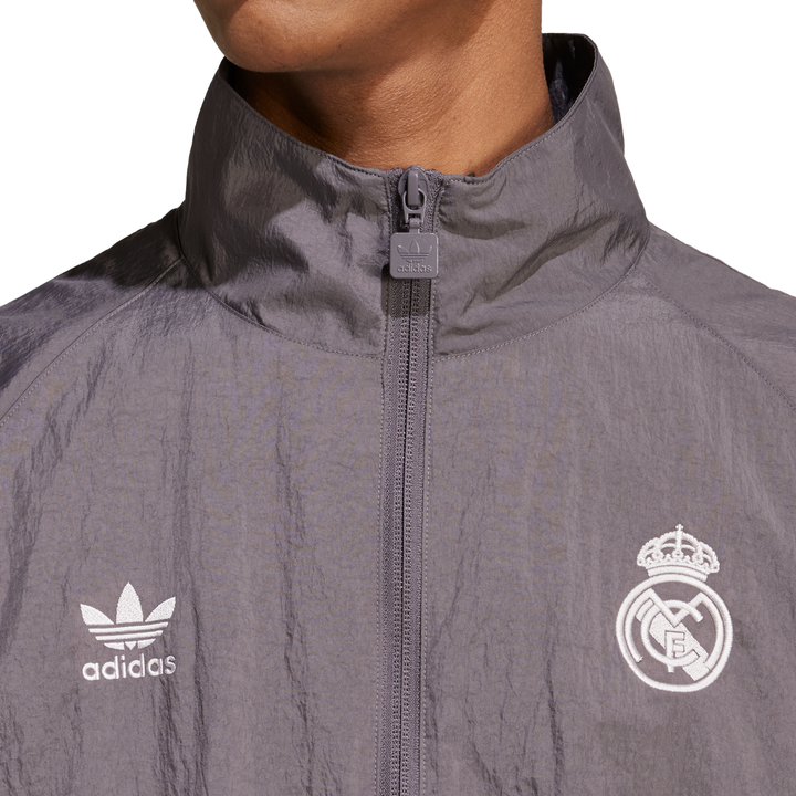 Real Madrid OG Track Top 24/25 - Charcoal/Grey