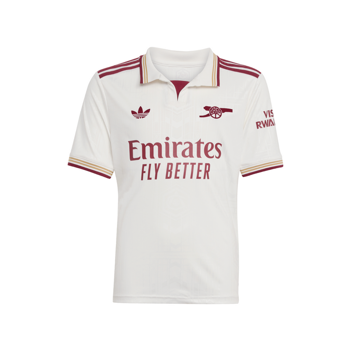 Arsenal Youth Third Shirt 25/26 by adidas at NUMBER 10 - Buy Now!