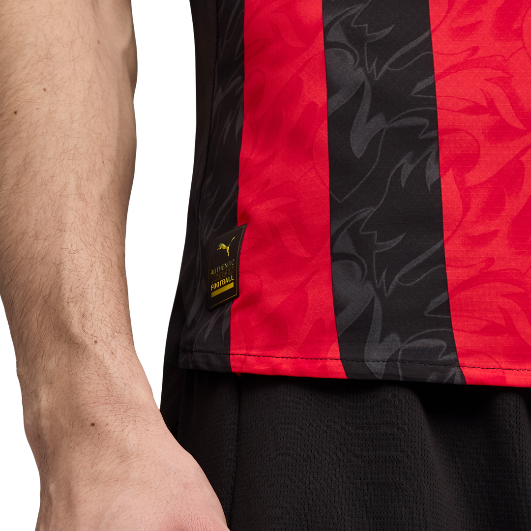 AC Milan Authentic Home Shirt 25/26 by Puma at NUMBER 10 - Buy Now!