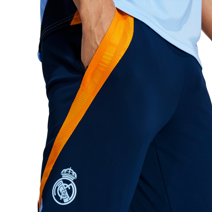 Real Madrid Youth Tiro Competition Training Pants 24/25 - Team Navy Blue 2/Crew Orange/Glow Blue